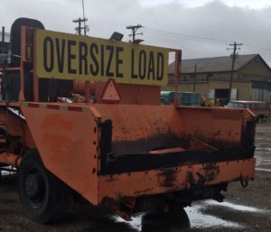 image of used chip spreader rear bed