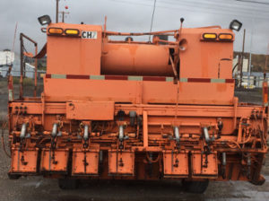 image of chip spreader front hopper