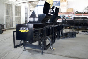 image of rebuilt etnyre used chip spreader side delivery system